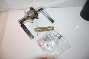 New Old Stock Chrom SCHALGE F 40 Hebelriegel Griff Sichtschutz - Bild 1 von 4
