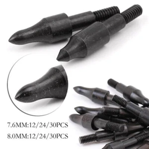 Archery Practice Broadheads Arrow head Target Points Tips 12/24/30pcs - Picture 1 of 13