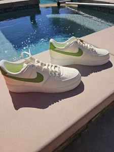 Size 10.5 women - Nike Air Force 1 '07 SE Next Nature Coconut Milk Chlorophyll W - Picture 1 of 3