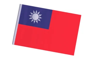 Taiwan Small Flag - Ideal for Arts and Crafts - 23cm x 15cm - Picture 1 of 3
