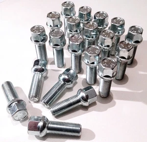 20 x wheel bolts. M14 x 1.5, Radius Seat, 35mm Thread length, 17mm Hex - Picture 1 of 2