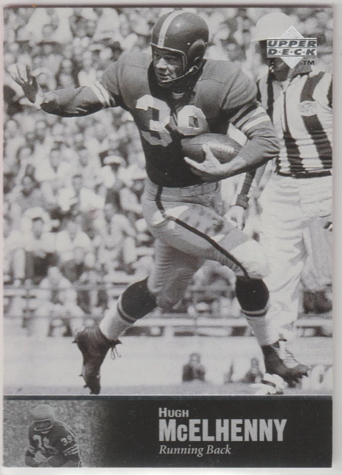 1997 Upper Deck Legends #33 Hugh McElhenny San Francisco 49ers Washington HOF - Image 1 of 1