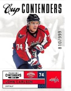 2011-12 Panini Contenders #149 John Carlson CC /999 - Picture 1 of 2