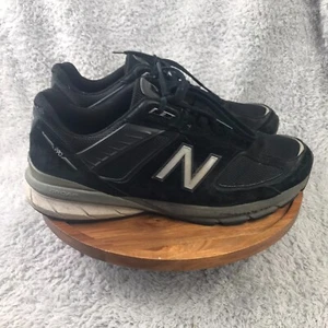 New Balance 990 v5 Mens 13 4E Extra Wide Black Suede Casual Sneakers Shoes - Picture 1 of 15