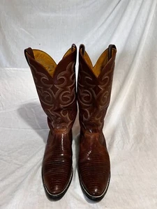 NOCONA Westernstiefel in Dusty Tan Leder Hergestellt in USA Herren 8,5 B - Bild 1 von 7