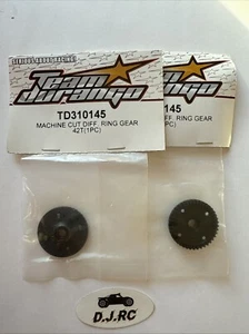 2 Team Durango DEX410 / DESC410 F/R Machined Differential Ring Gears TD310145 - Picture 1 of 3