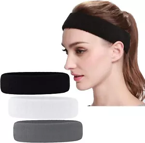 3 bandas para el sudor para hombres y mujeres tela de rizo que absorbe la humed - Bild 1 von 7