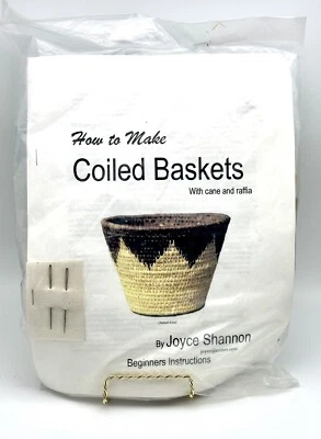 Coiled Basket Kit With Cane And Raffia For Beginners Joyce Shannon - Image 1 of 3