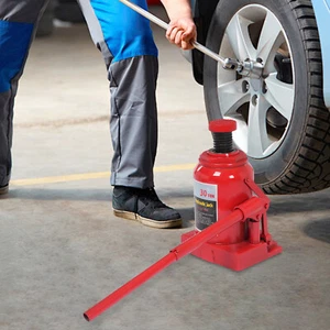 Gato de botella hidráulico de 30 toneladas 66138 lb elevación de alta resistencia automotriz con 3 palancas - Imagen 1 de 12
