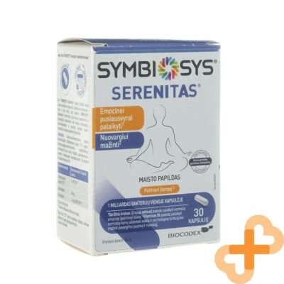 SYMBIOSYS Serenitas 30 Capsules Emotional Balance Fatigue Reduction Supplement - Bild 1 von 4