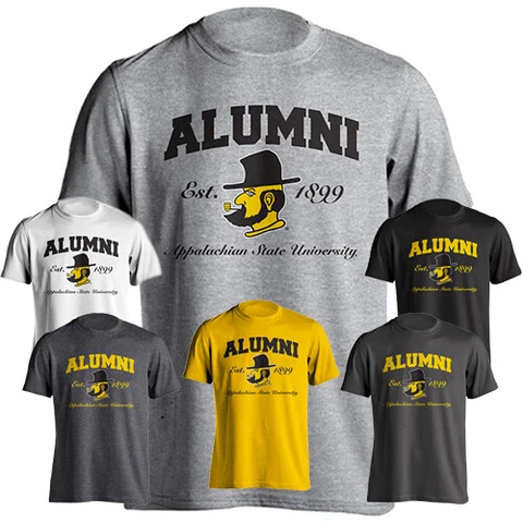 Appalachian App State Mountaineers Alumni Est 1899 Yosef Short Sleeve T-Shirt Cover