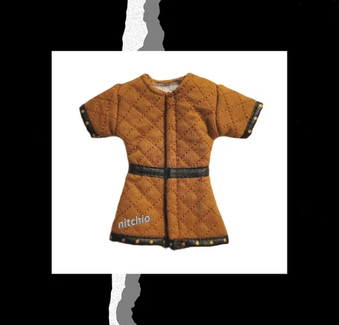 Mezco One:12 Conan Barbarian Booster Kit - QUILTED TUNIC 1/12 Scale Soft Goods Cover