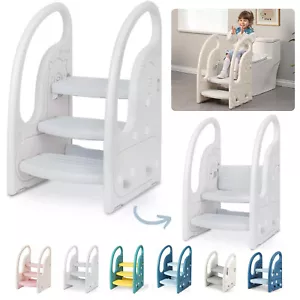 Trittschemel Kinder Hocker Tritthocker Stufenhocker 52/70cm Stufe Schemel Baby - Bild 1 von 48