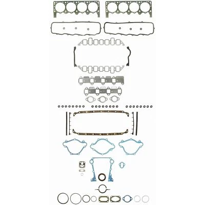 FEL-PRO SFLFS7734PT2 FULL GASKET SET CHRYSLER 303-313-318 SAWTOOTH 1957-68 - Image 1 of 2
