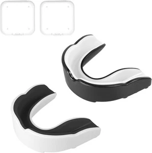 Flintronic Sport Zahnschutz, Sport Mundschutz, 2 Stück Mundschutz Boxen, mit - Bild 1 von 9