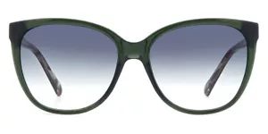 Fossil FOS 56mm Square Crystal Green / Green Shaded Sunglasses - Picture 1 of 2