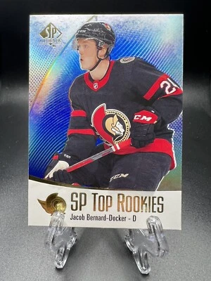 2021-22 SP Authentic Top Rookies Blue #TR-4 Jacob Bernard-Docker Senators  - Image 1 of 2