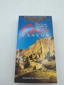 Ancient Mysteries The Lost People Of Chaco Canyon VHS Leonard Nimoy 1995 - Picture 1 of 7