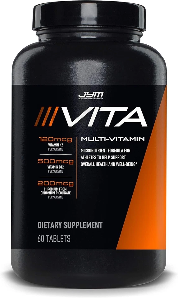 2-jym Vita JYM Supplement Science Sports Multivitamin 60 Tablets Ship L261