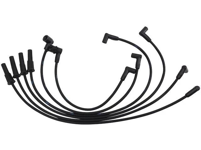 TRQ 63FG53N Spark Plug Wire Set Fits 1977, 1979-1986 Mercury Capri 2.3L 4 Cyl - Image 1 of 1