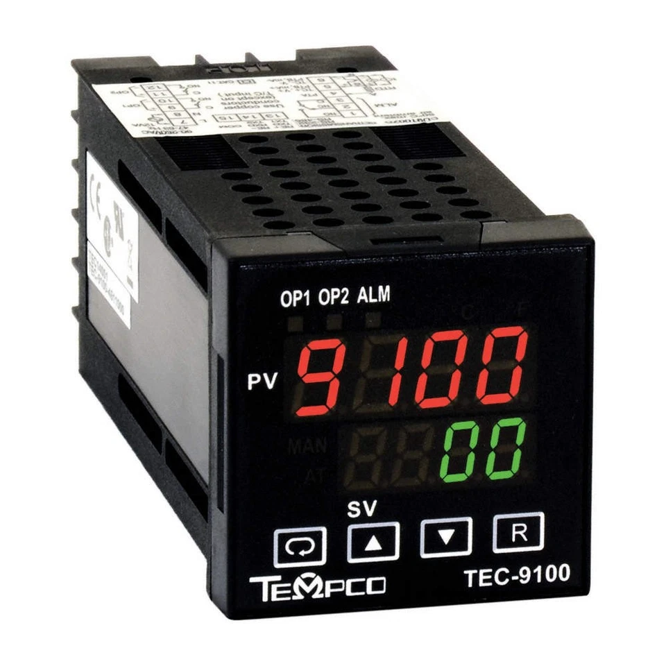 Controlador de temperatura TEMPCO TEC14040, Prog, 90-250V, SSR 3FXK8 Foto 1 de 1