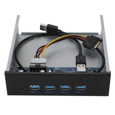USB Front Panel CD ROM Driver Hub PCI-E To 4 Interfaces USB3.0 SAL - Bild 1 von 4