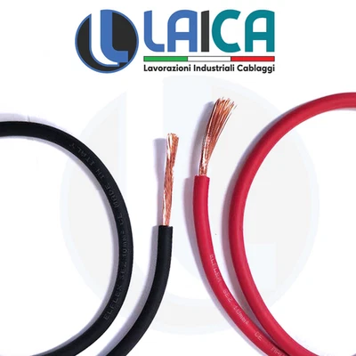 H01N2-D CAVO ELETTRICO 10 mm2 GOMMA FLESSIBILE SALDATRICE AUTO MOTO NAUTICA FOTOVOLTAICO