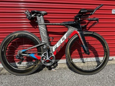 Bicicleta de triatlo 2013 feltro IA FRD carbono total com muitas atualizações - rodas incluídas! - Imagem 1 de 4