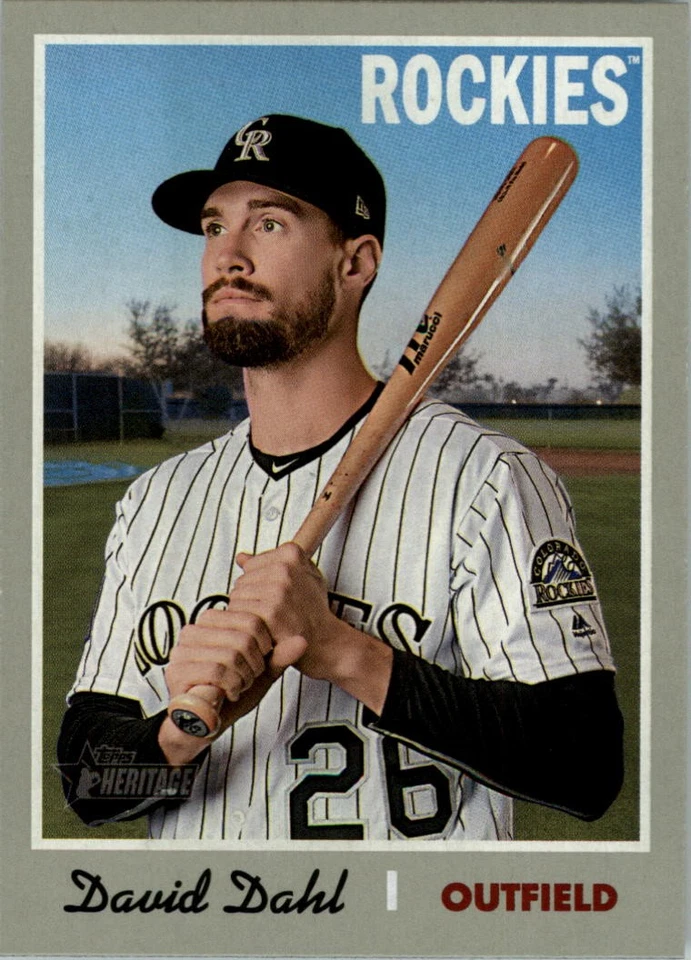 Tarjeta de béisbol Topps Heritage 2019 selección 256-617 Foto 1 de 1