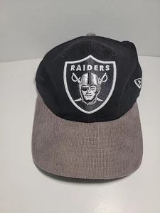 Vintage New Era 9fifty Cord Raiders Snapback Mütze. - Bild 1 von 5