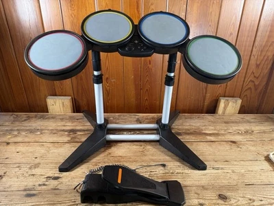 PlayStation Rock Band Drum & Pedal (822148) for PS2/PS3 – Tested & Working - Image 1 of 4