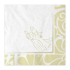 Tovaglioli di carta 33cm Matrimonio 20pz - Foto 1 di 1