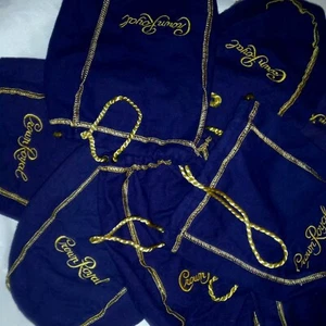 Crown Royal Whiskey Purple Drawstrings Bags Lot - Picture 1 of 12