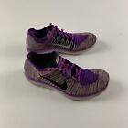 Nike Free Rn Flyknit Women's Running Shoes Size 10 Hyper Purple