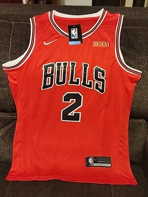 CAMISETA NIKE SWINGMAN CHICAGO BULLS #2 LONZO BALL NUEVA CON ETIQUETAS TALLA 50 Foto 1 de 4