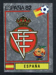 FIGURINA CALCIATORI PANINI ESPANA 82 N°292 SCUDETTO SPAGNA REC/RECOVERED - Picture 1 of 1
