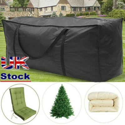 Extra Large Zipped Waterproof Furniture Cushion Storage Bag for Garden Outdoor