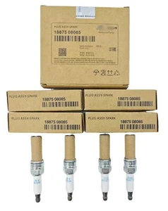 New Engine Spark Plugs OEM For 2021-2023 Kia K5 Sorento Sportage 1.6L 1887508085 - Picture 1 of 6