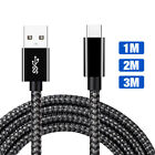 60W Usb 3.2 Type C Fast Charging  3A Power Lead Cable Durable Braided Data Cord