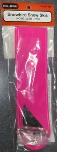 DU-Bro Snowbird Snow Skis Nose Gear - Pink DUB828 New - Picture 1 of 1