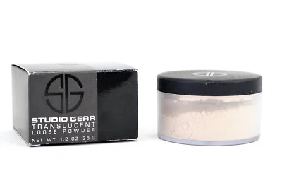 Studio Gear Translucent Loose Powder ~ Country Beige ~ Full Size (New In Box) - Image 1 of 3