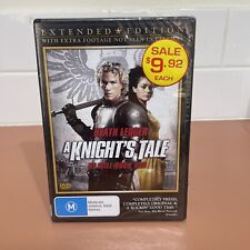 NEW & SEALED A Knight's Tale Heath Ledger DVD Region 4