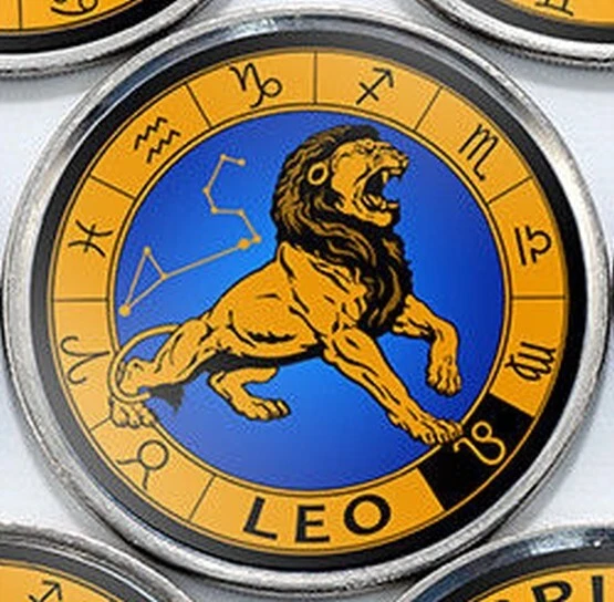 Jammu & Kashmir 1 rupee 2017 Leo Lion - Horoscope Zodiac unusual coin - Image 1 of 2