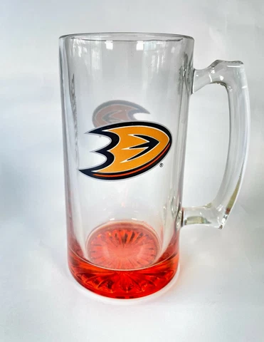 Anaheim Ducks 25 oz Elite Tankard Beer Glass Cup Mug NHL Licensed Hockey NEW Cover