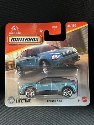 Modellino Matchbox Citroen C4 III 3 1/64 3 Inches Auto Nuova In Scatola 2024 - Immagine 1 di 4