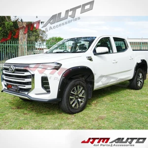 Smooth Matt Black Fender Flares Wheel Arch to suit LDV T60 2021- 2024 2025 - Picture 1 of 7