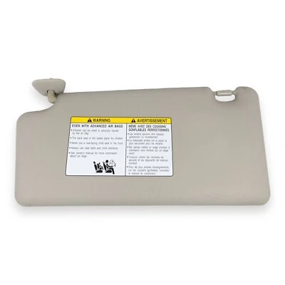 Parasol lado izquierdo Nissan Rogue 2008-2013 conductor vinilo beige Foto 1 de 4