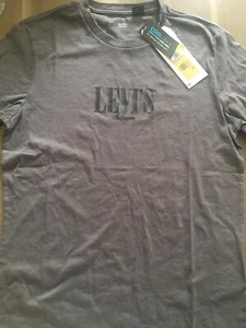 NWT Men’s Levi's Classic Logo T-shirt. Sz Small Grey Cool - Picture 1 of 12