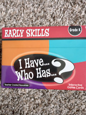 I Have. Who Has? Early Skills Game for Grade K -- New, Sealed, Free Shipping