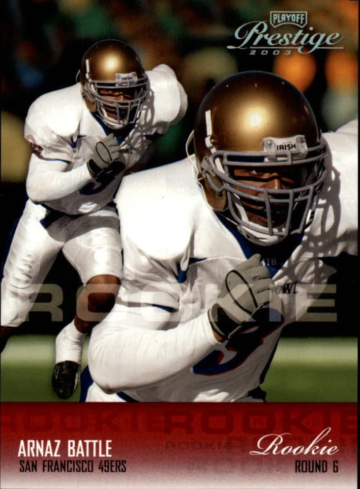 2003 Playoff Prestige #194 Arnaz Battle RC - NM-MT - Image 1 of 2